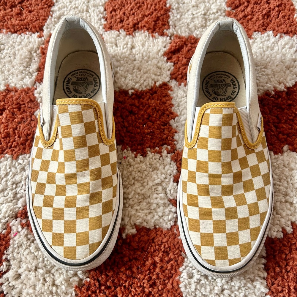 Checkered Vans